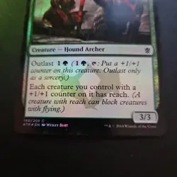 Magic the Gathering MTG Holo Longshot Squad (140) Khans of Tarkir TCG CCG Rare - Image 3