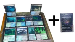 MTG Jeweled Lotus Plus 10 Rare Fallout Land Cards For Commander Decks - Image 1