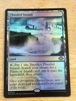Flooded Strand - #220 Foil - Modern Horizons 3 - Mtg - Image 1