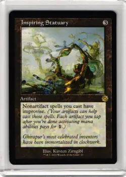 Inspiring Statuary NM RETRO The Brother's War ENGLISH 22 mtg - Image 1