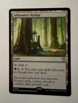 Alchemist's Refuge #360 (NM) Commander: Secrets of Strixhaven SOC Magic MTG - Image 1