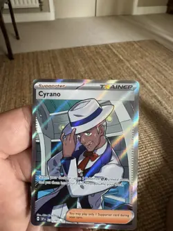 Pokemon TCG Cyrano 230/191 Surging Sparks Ultra Rare English - Image 3