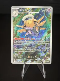 Shedinja 144/132 Illustration Rare Mega Evolution Pokemon Near Mint - Image 1