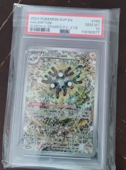 Magneton Pokemon Center Stamped Promo Surging Sparks PSA 10 Svp ETB - Image 1