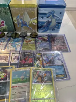 25 Pokemon Card Mystery Box! Holo, Reverse Holo, Full Arts! Guaranteed Hits - Image 2