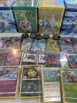 25 Pokemon Card Mystery Box! Holo, Reverse Holo, Full Arts! Guaranteed Hits - Image 3
