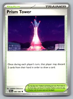 Pokemon TCG ME04: Chaos Rising Prism Tower 080/086 - Image 1