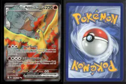Team Rocket's Moltres ex 208/182 Ultra Rare Destined Rivals Pokemon NM/M - Image 3