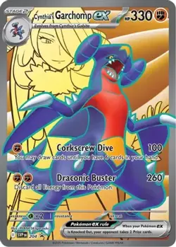 Cynthia's Garchomp ex 204 Holo P Scarlet & Violet Promo NM/M Pokemon - Image 4