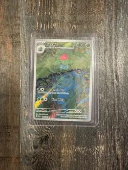 Ivysaur 167/165 Illustration Rare SV: 151 Pokemon - Image 1