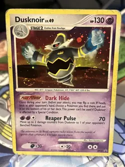 Dusknoir DP33 Cosmo Holo w/ SWIRL Diamond and Pearl Promos Pokemon HP - Image 1