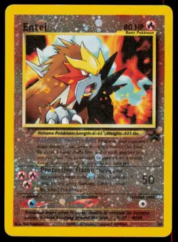 Entei 34 Promo Wizards Black Star Promos Pokemon Heavily Played 16 - Image 1