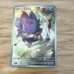 The Pokemon Company Pokemon TCG N's Zorua 189 SV Promo Holo 70 HP - Image 1