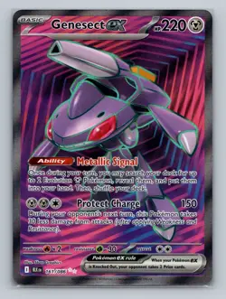 Pokemon SV: Black Bolt #161/086 Genesect ex - Image 1