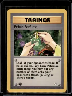 Erika’s Perfume 110/132 1st Edition Gym Heroes Pokemon TCG WOTC NM - Image 1