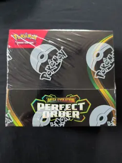 Pokemon Mega Evolution Perfect Order Booster Box Sealed (36 packs) - Image 1