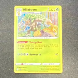 Rillaboom 13/72 Holo Rare SWSH Shinning Fates Pokemon TCG - Image 1