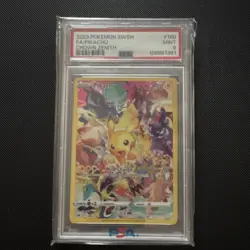 Pokemon Crown Zenith Pikachu Secret Rare 160/159 Full Art Holo PSA 9 2023 - Image 1