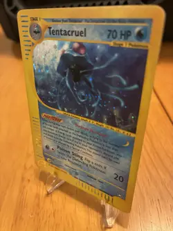 2003 Pokemon TCG Tentacruel Holo Aquapolis H26/H32 - Image 2