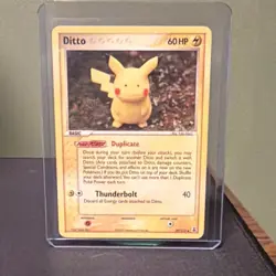 Nintendo Pokemon TCG Ditto 3/62 Fossil 1st Edition Rare Regular English - Image 1