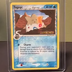 Nintendo Pokemon TCG Togepi 41/101 Dragon Frontiers Reverse Holo Delta Species - Image 1