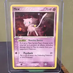 Mew 004/017 POP Series 4 Holo Rare 70 HP English Pokemon TCG - Image 1