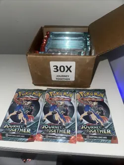 🔥 30x Pokemon TCG: Scarlet & Violet — Journey Together Sealed Booster Packs 🔥 - Image 1