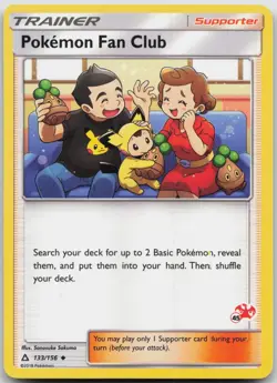 Pokemon Fan Club (#45 Charizard Stamped) 133/156 Promo Battle Academy Pokemon NM - Image 1