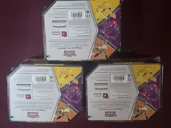 2020 Pokemon V Powers Tin Set Of 3 - Eevee Pikachu Eternatus - Factory Sealed - Image 2