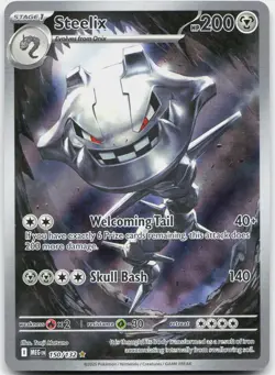 Steelix 150/132 Illustration Rare Mega Evolution Pokemon Near Mint - Image 1