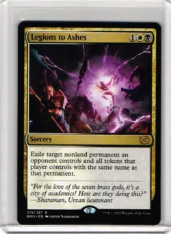 MTG Magic the Gathering Legions to Ashes (215/416) The Brothers' War LP - Image 1
