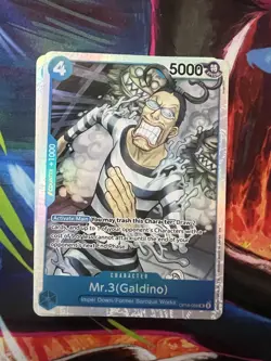 Mr.3(Galdino) OP16-056 SR | The Time of Battle | One Piece TCG | EN - Image 1