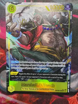 OP16-119 Marshall.D.Teach SEC Alt Art The Time To Battle One Piece TCG English - Image 1