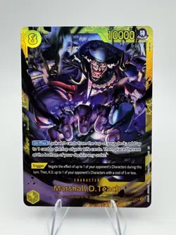 Marshall.D.Teach (119) OP16-119 SEC The Time of Battle Foil - Pack Fresh - Image 1