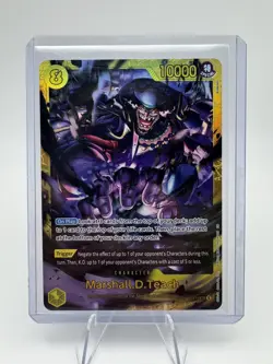 Marshall.D.Teach (119) OP16-119 SEC The Time of Battle Foil - Pack Fresh - Image 3