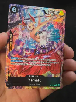 One Piece The Time of Battle Yamato OP16-098 Alternate Alt Art NM - Image 2
