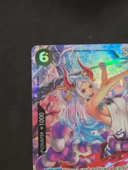 One Piece The Time of Battle Yamato OP16-098 Alternate Alt Art NM - Image 3