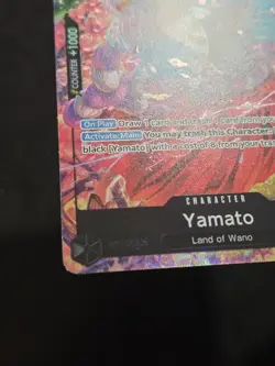 One Piece The Time of Battle Yamato OP16-098 Alternate Alt Art NM - Image 5
