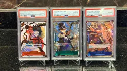 One Piece 3rd Anniversary WINNER 3 Brothers Luffy Sabo Ace Sequential PSA 10 - Image 1