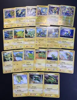 Pokemon Card Lot 21 Electrike Manectric Cards! Holo, Reverse, Rare Collection NM - Image 1