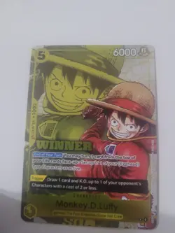 Monkey.D.Luffy (Winner Pack 2026 Vol. 2) - One Piece Promotion Cards (OP-PR) - Image 5
