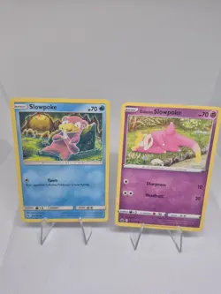 Slowpoke 54/214 And Slowpoke 054/198 Pokemon Card Lot B4 - Image 1