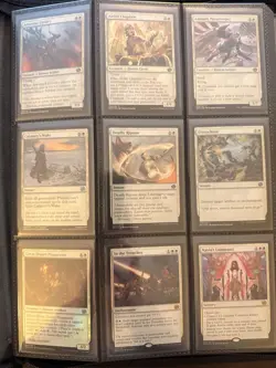 magic the gathering brothers war Complete Foil Set In Binder 287 Cards NM - Image 1