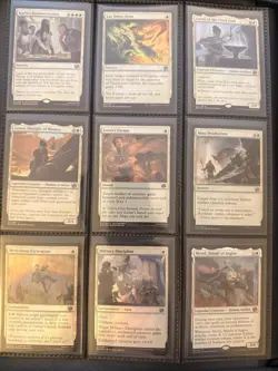 magic the gathering brothers war Complete Foil Set In Binder 287 Cards NM - Image 2