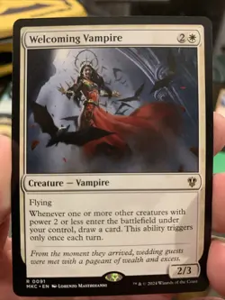 1x Welcoming Vampire MTG Card (various Sets) - Image 1