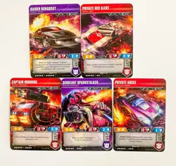 Captain Ironhide (Rare) And 39 Other Cards NM Unplayed Transformers TCG Lot - Image 3