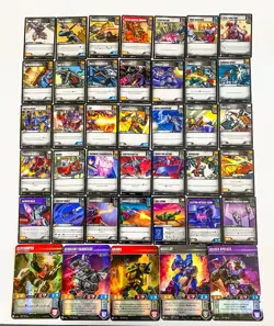 Cliffjumper (Super Rare) & 39 Other Cards Transformers TCG Lot NM Unplayed - Image 2