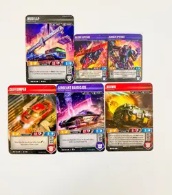 Cliffjumper (Super Rare) & 39 Other Cards Transformers TCG Lot NM Unplayed - Image 3