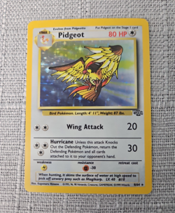 Pidgeot Jungle set holo 8/64 pokemon card - Image 3