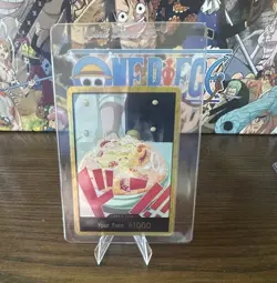 Bandai One Piece Card Game Don!! Card Sanji Special Tokens SP Alt Art Foil ENG - Image 1